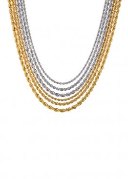 Gold Rope Chain - XS1120
