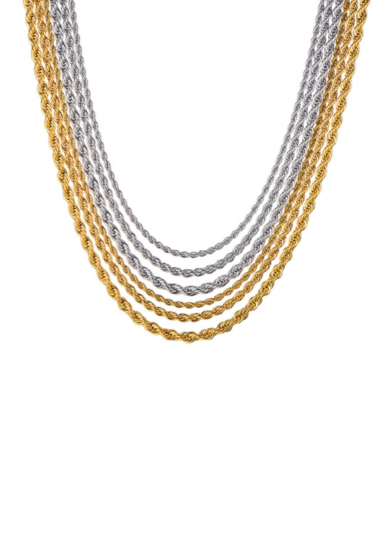 Color Gold Rope Chain