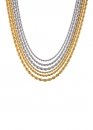 Color Gold Rope Chain