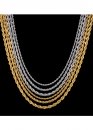 Color Gold Rope Chain