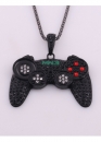 Золота підвіска джойстик Game Controller Color Gold Bling Necklace