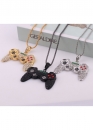 Золота підвіска джойстик Game Controller Color Gold Bling Necklace